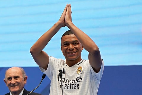 Kylian Mbappé Presented As Real Madrid Player